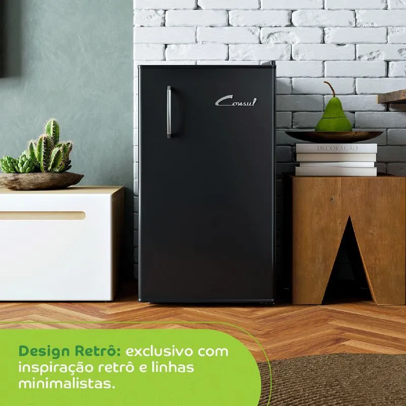 Frigobar 117 Litros Consul CRA12AE Preto 127V -06