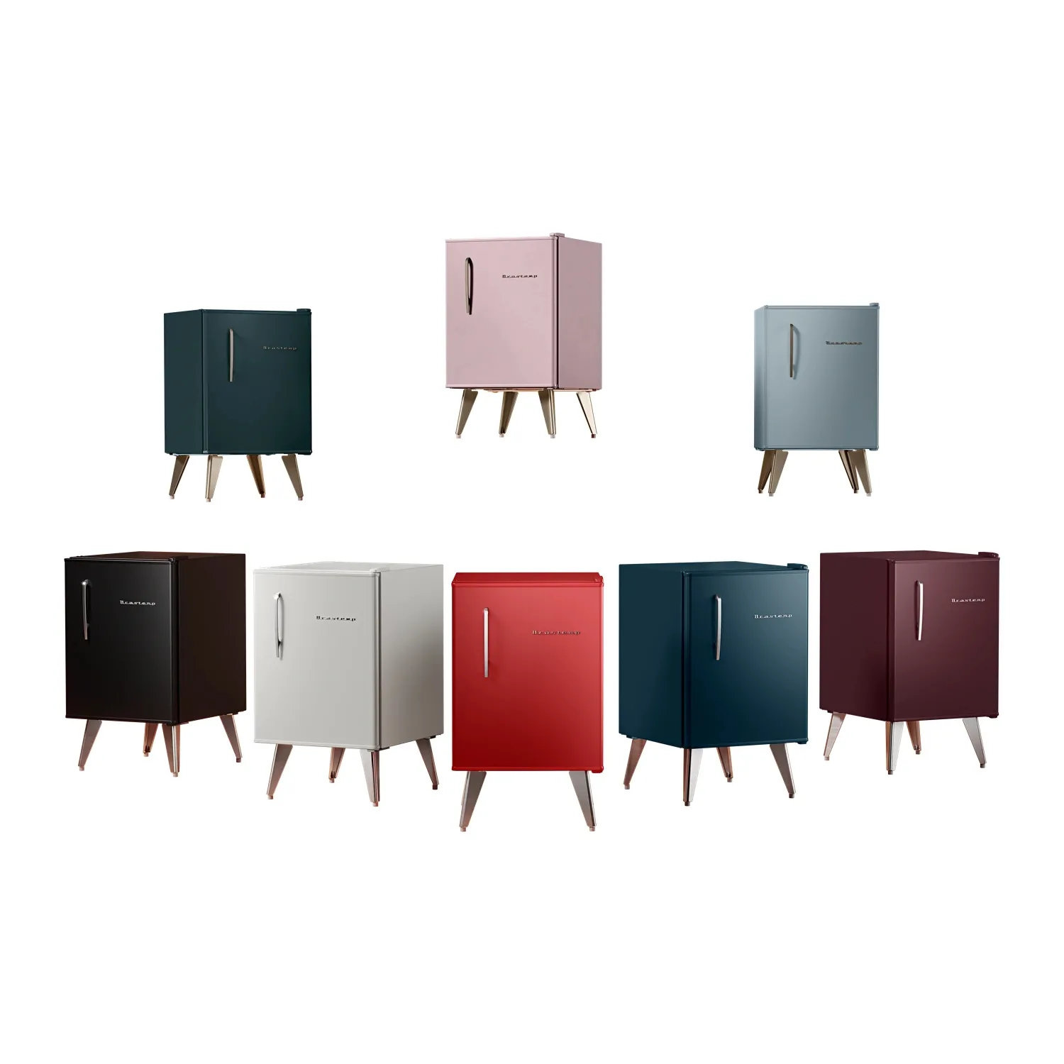 Frigobar 76 Litros Retro Brastemp BRA08HO Rose Quartz 127V-05